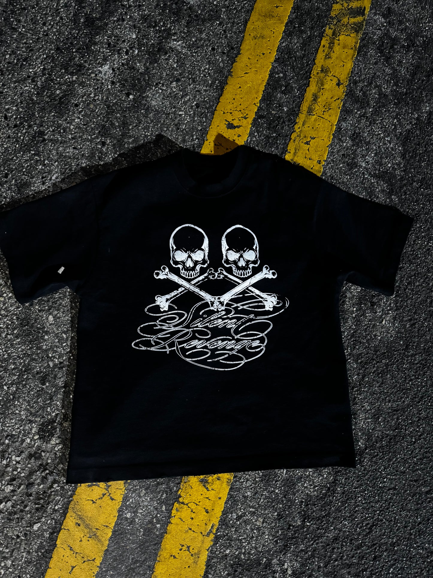 Silent Revenge - 450 GSM Heavyweight tee